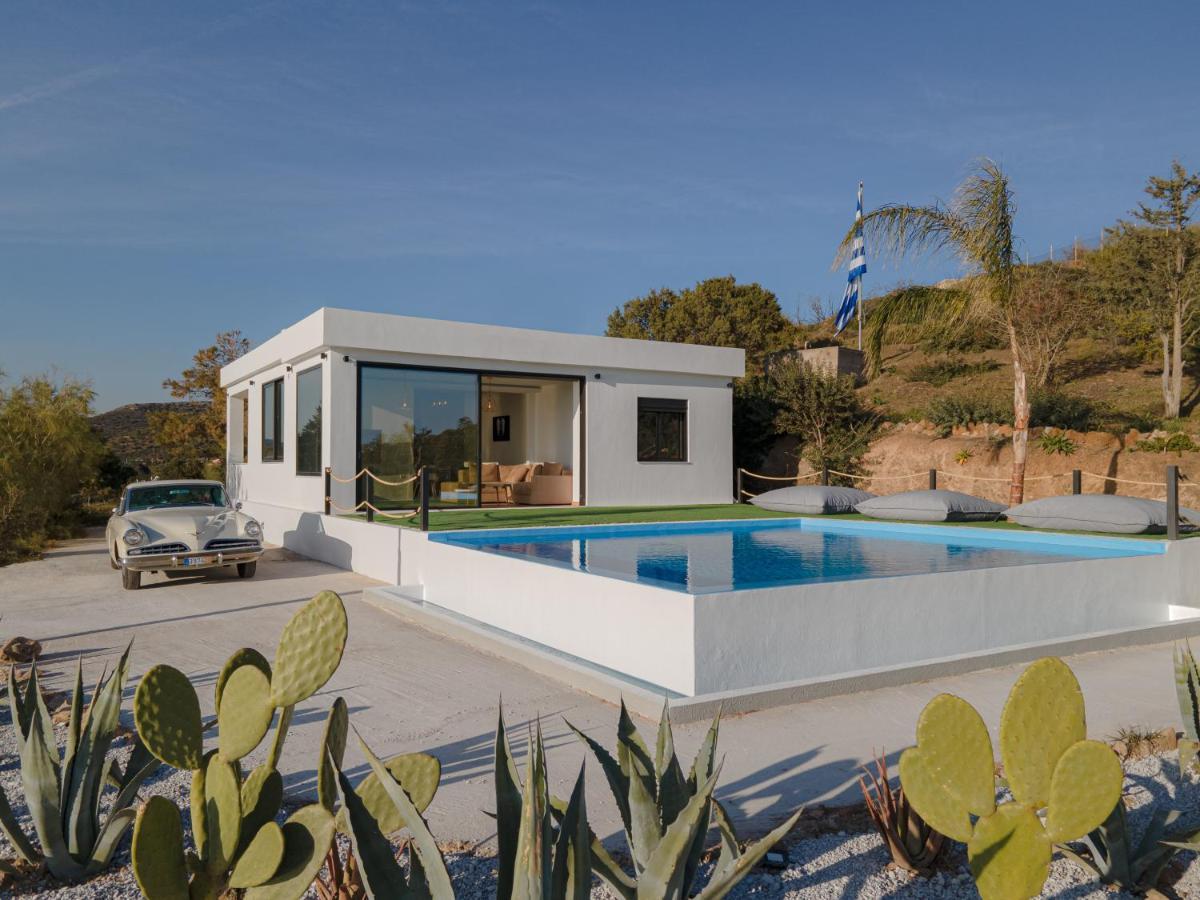 Sounio Black Villa Szúnio Kültér fotó