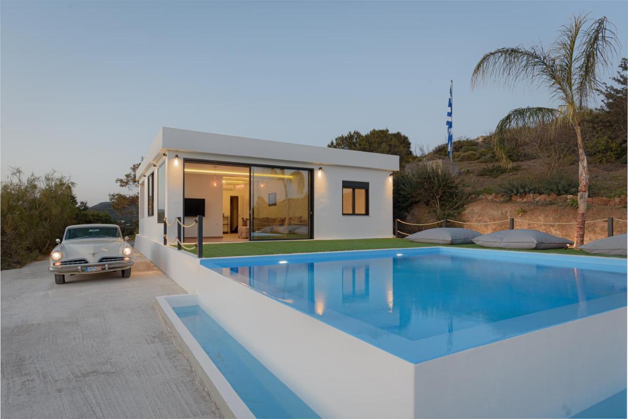 Sounio Black Villa Szúnio Kültér fotó